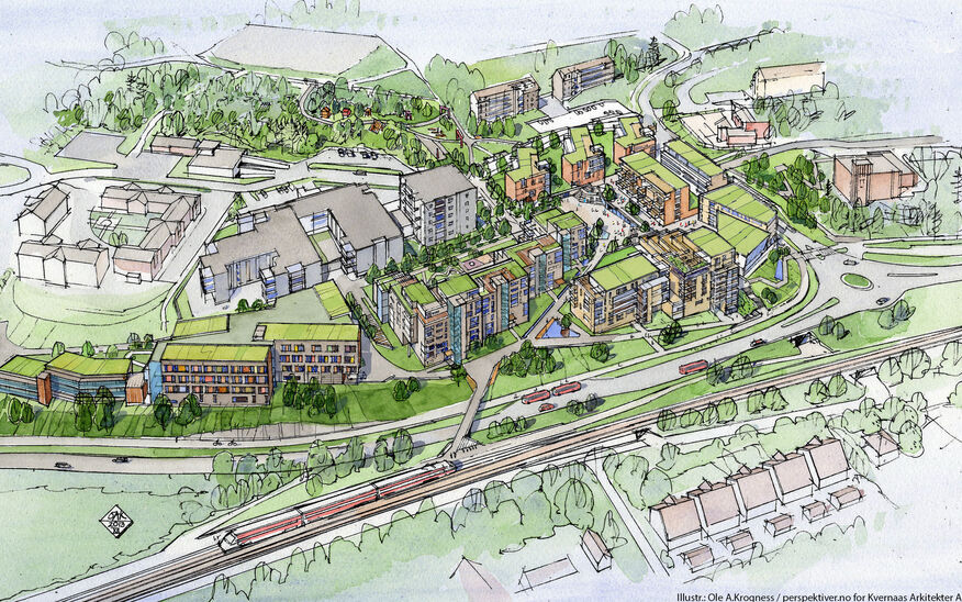 Illustrasjon av Ole A. Krogness, se http://www.perspektiver.no