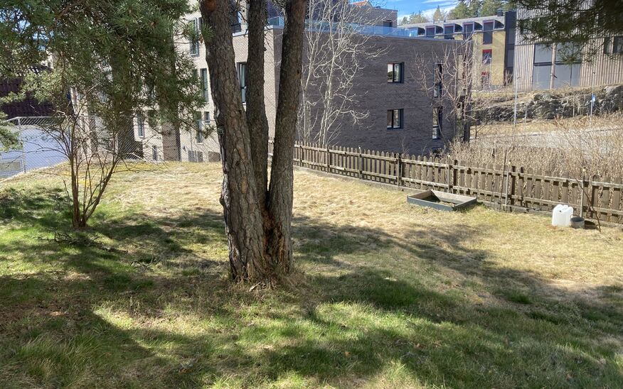 "Knausen" bevares og blir felles uteområde